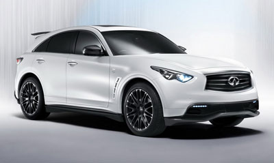 La Infiniti FX Vettel edition