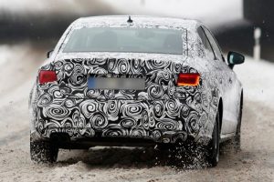 Una delle foto spia della nuova Audi A3