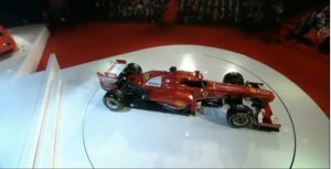 La nuova Ferrari F138 che disputerà il campionato mondiale di Formula  1 2013