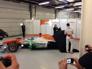 La Force India VJM06 che ha partecipato al campionato mondia di Formula 1 2013