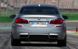La BMW M5 con pacchetto Competition Package