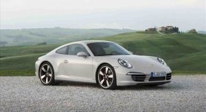 La Porsche 911 con il pacchetto "50th anniversary"