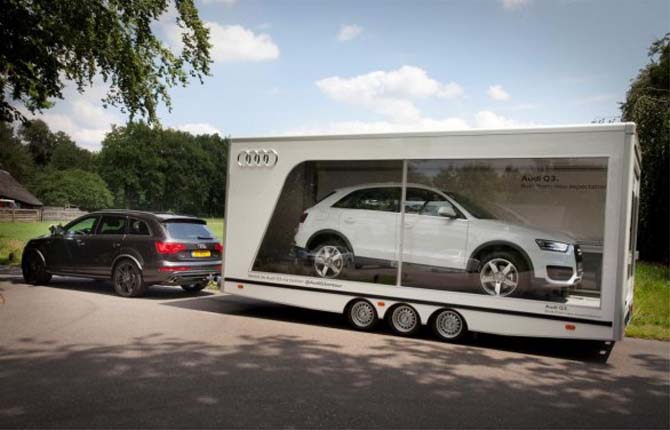 L'immagine scelta da Audi per pubblicizzare la promozione