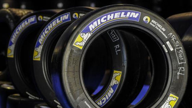 Alcuni pneumatici Michelin utilizzati nella 24 Ore di Le Mans