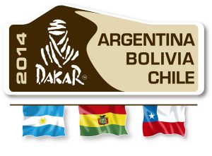 Il logo della Dakar 2014