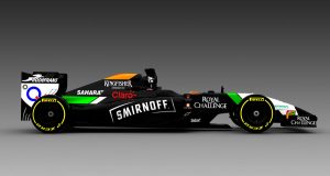 La nuova livrea della Force India VJM07