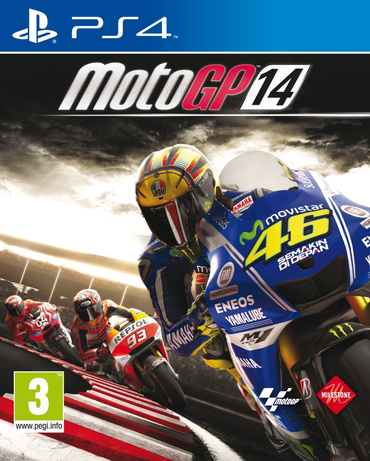 La copertina di MotoGP14