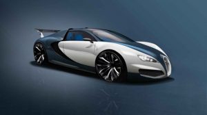 La ricostruzione di Autocar di quella che dovrebbe essere la nuova Bugatti