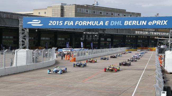 La griglia di partenza del GP di Berlino di Formula E