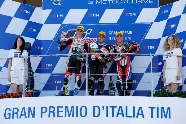 Moto2 podio Mugello