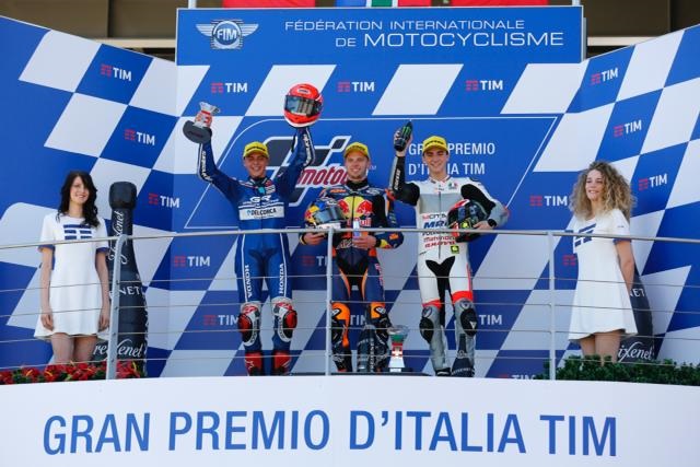 Moto3 podio Mugello