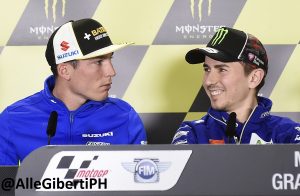 MotoGP conferenza Espargaro e Lorenzo