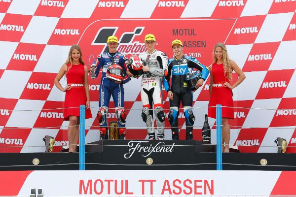 Moto3 podio Assen
