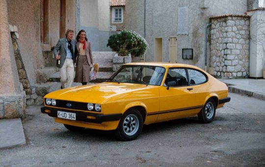 La storica Ford Capri