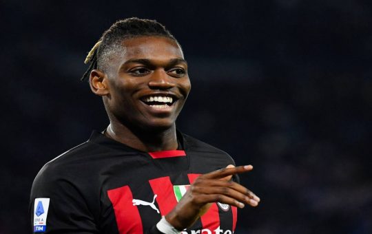 Il campione rossonero Rafael Leao