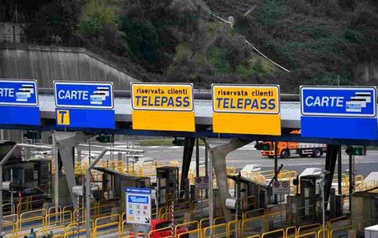 Pedaggi autostradali lungo le autostrade italiane