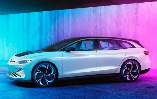 Il concept Volkswagen ID.7 Space Vizzion