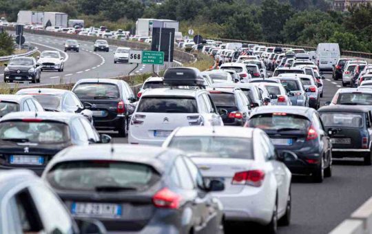 Il ponte del 2 giugno, la situazione traffico