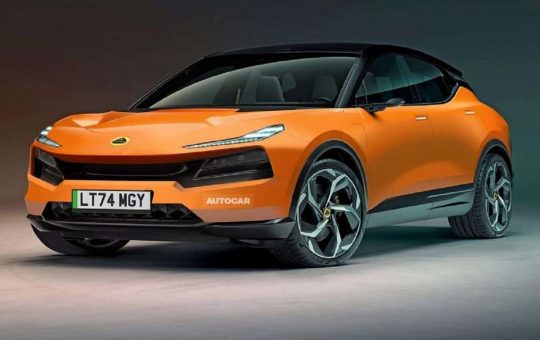 Render SUV Lotus Type 134