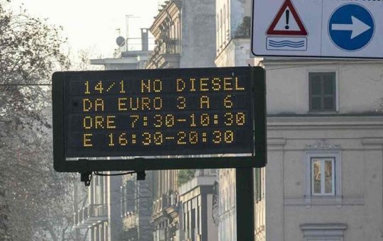 Blocchi del traffico nelle città italiane