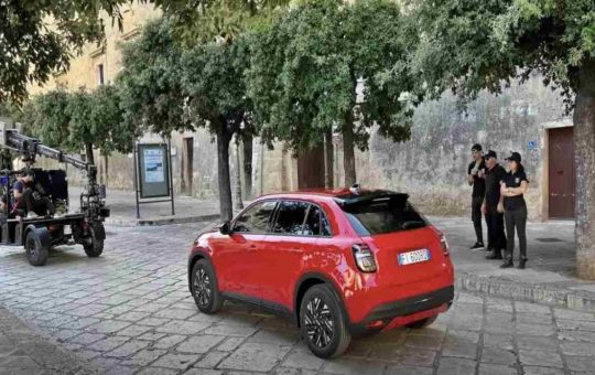 Nuova Fiat 600, lo spot a Lecce