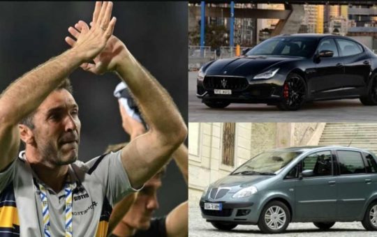 Gianluigi Buffon e le sue auto