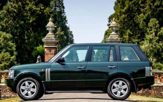 La Range Rover venduta all'asta