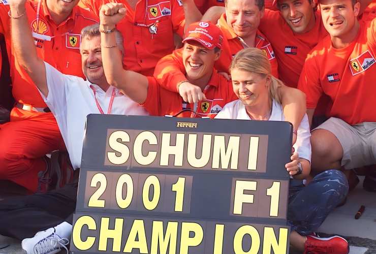 Schumacher campione del mondo nel 2021