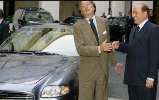 Silvio Berlusconi e Luca Cordero di Montezemolo