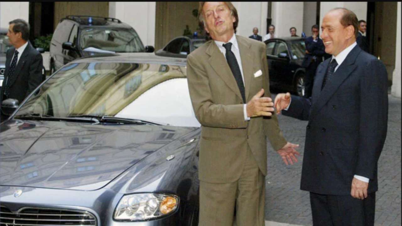 Silvio Berlusconi e Luca Cordero di Montezemolo