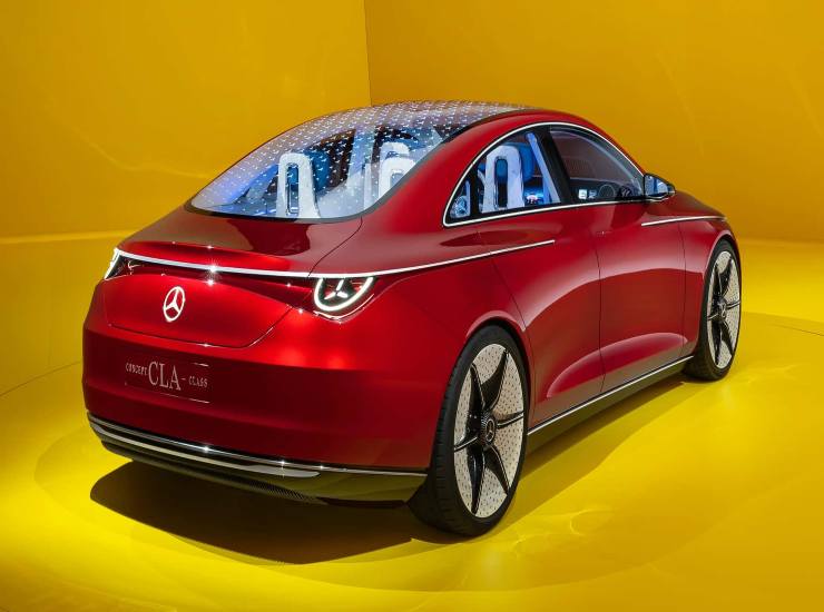 Mercedes-Benz CLA Concept Posteriore