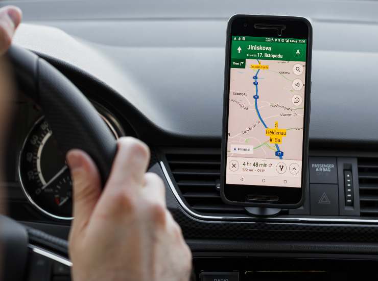Google Maps e la navigazione in auto