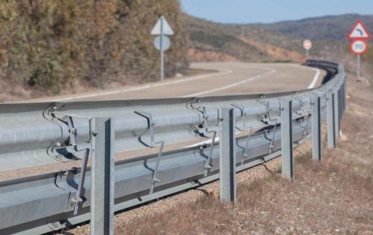 Guardrail sulle strade italiane