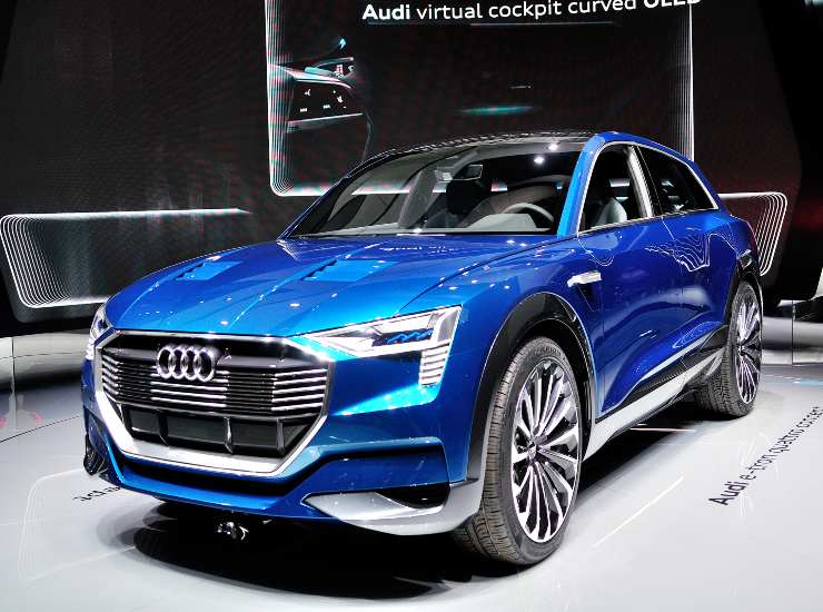 Audi e-tron concept car