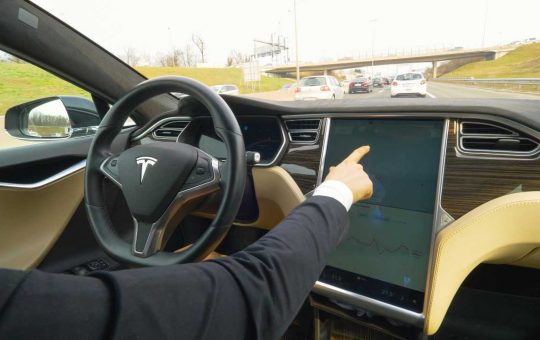 Touchscreen Tesla