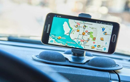 Waze navigazione in auto