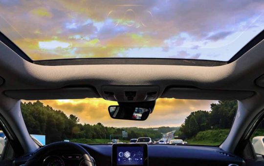 panoramic car roof