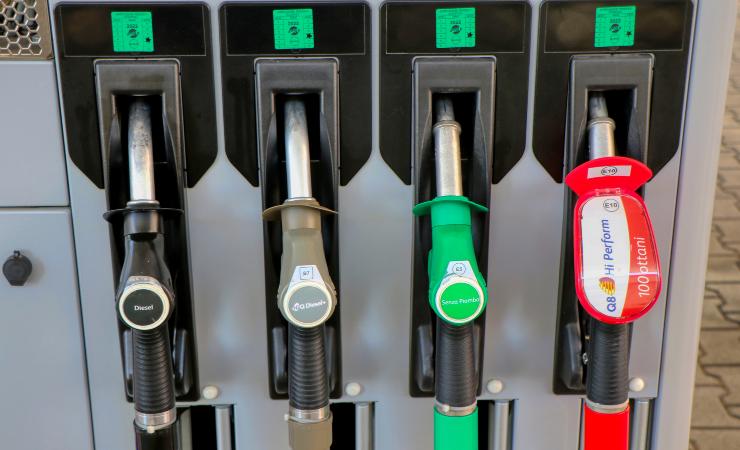 Il prezzo di benzina e diesel