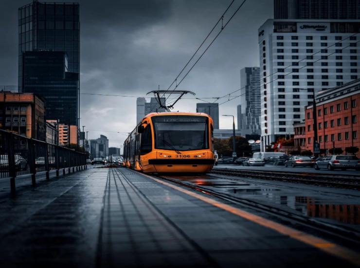 Tram in città