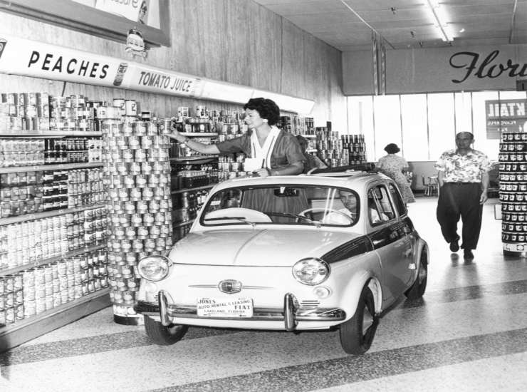 Fiat 500 Southgate Publix Super Market 