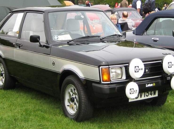 Un esemplare Talbot Sunbeam Lotus 