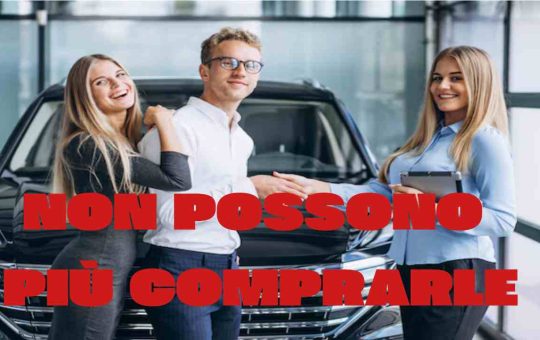 Non possono più comprarle - canva alesseo - tuttosuimotori.it