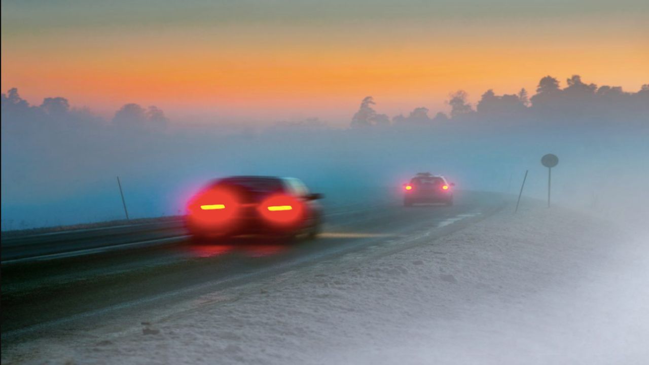 Auto nella nebbia 