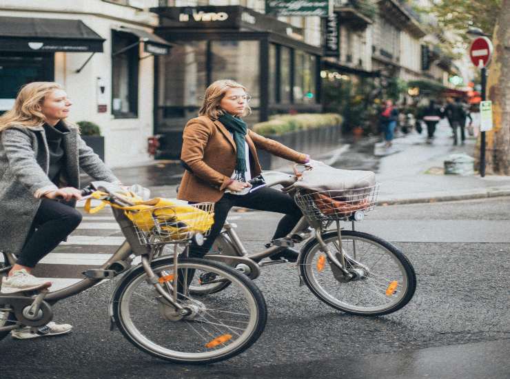 Usare la bici in città 